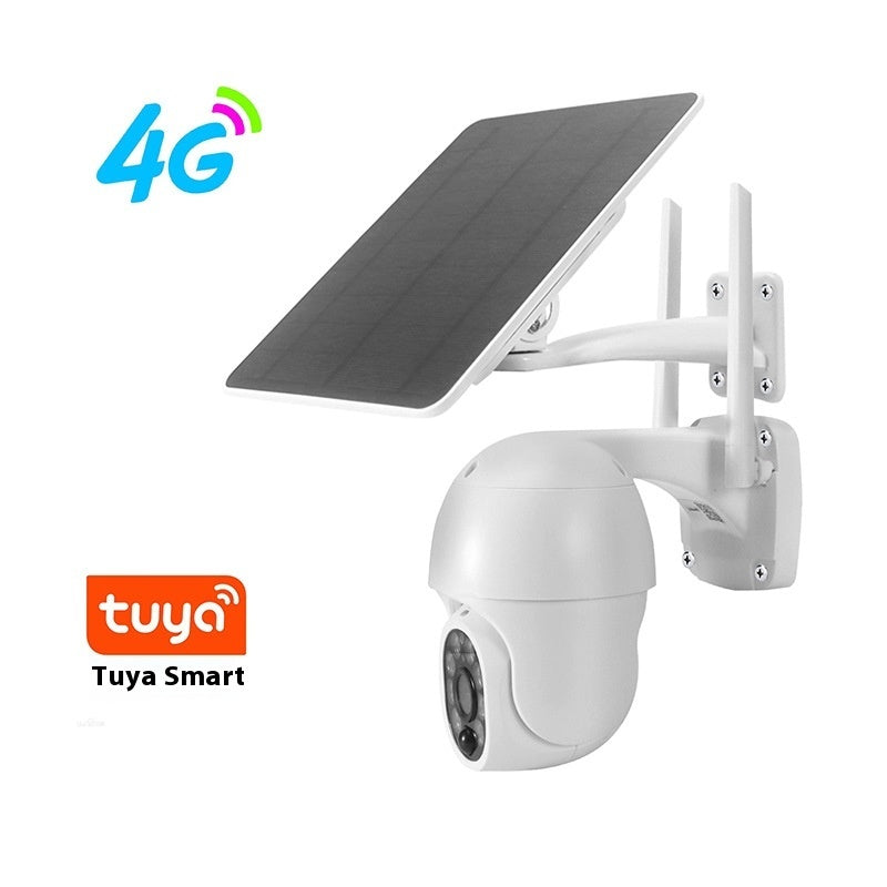 Caméra de surveillance solaire graffiti, extérieure, étanche, 4G