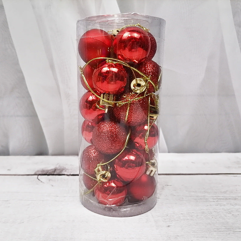 Boule de Noël brillante et mate – Décoration de Noël