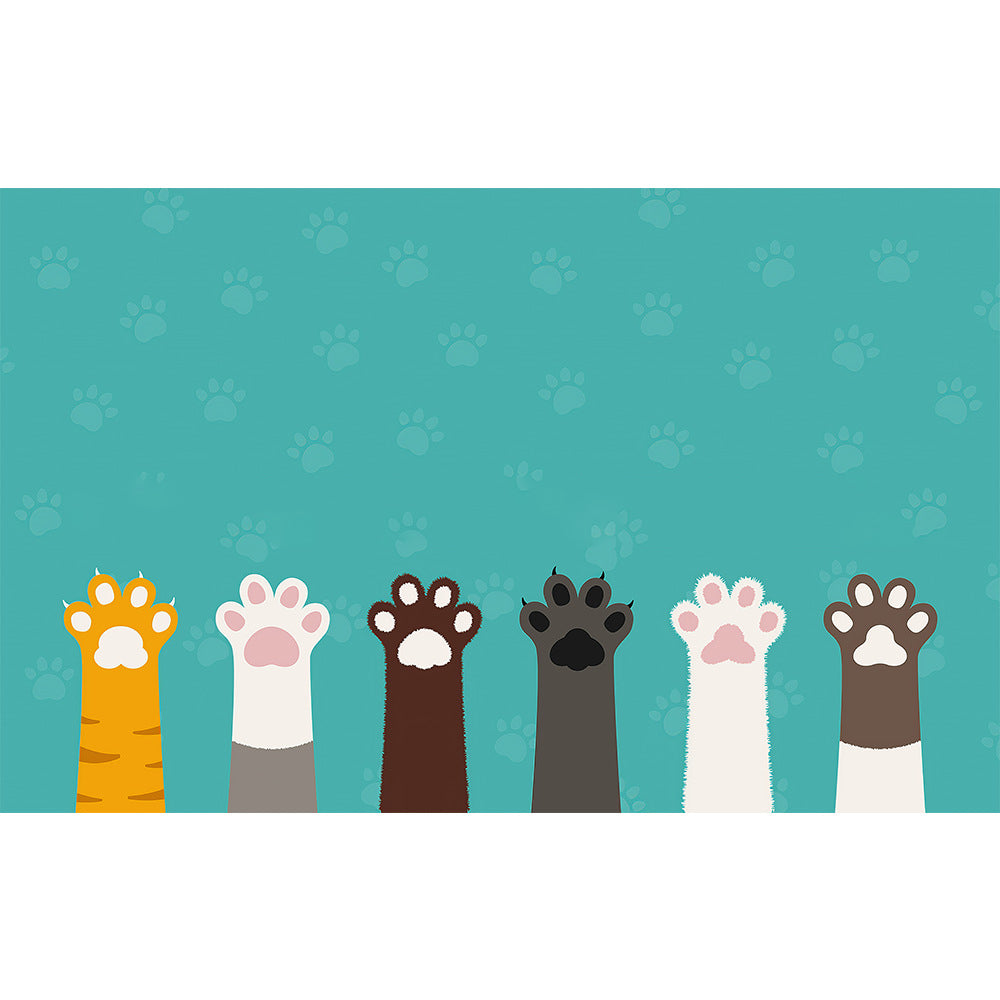 Tapis de cuisine moderne minimaliste, carré ou rectangulaire