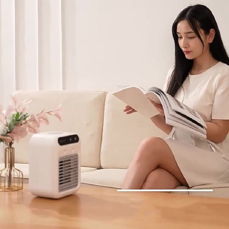 Climatiseur portable / ventilateur rafraîchissant à eau, climatisation pour pièce, bureau ou voiture