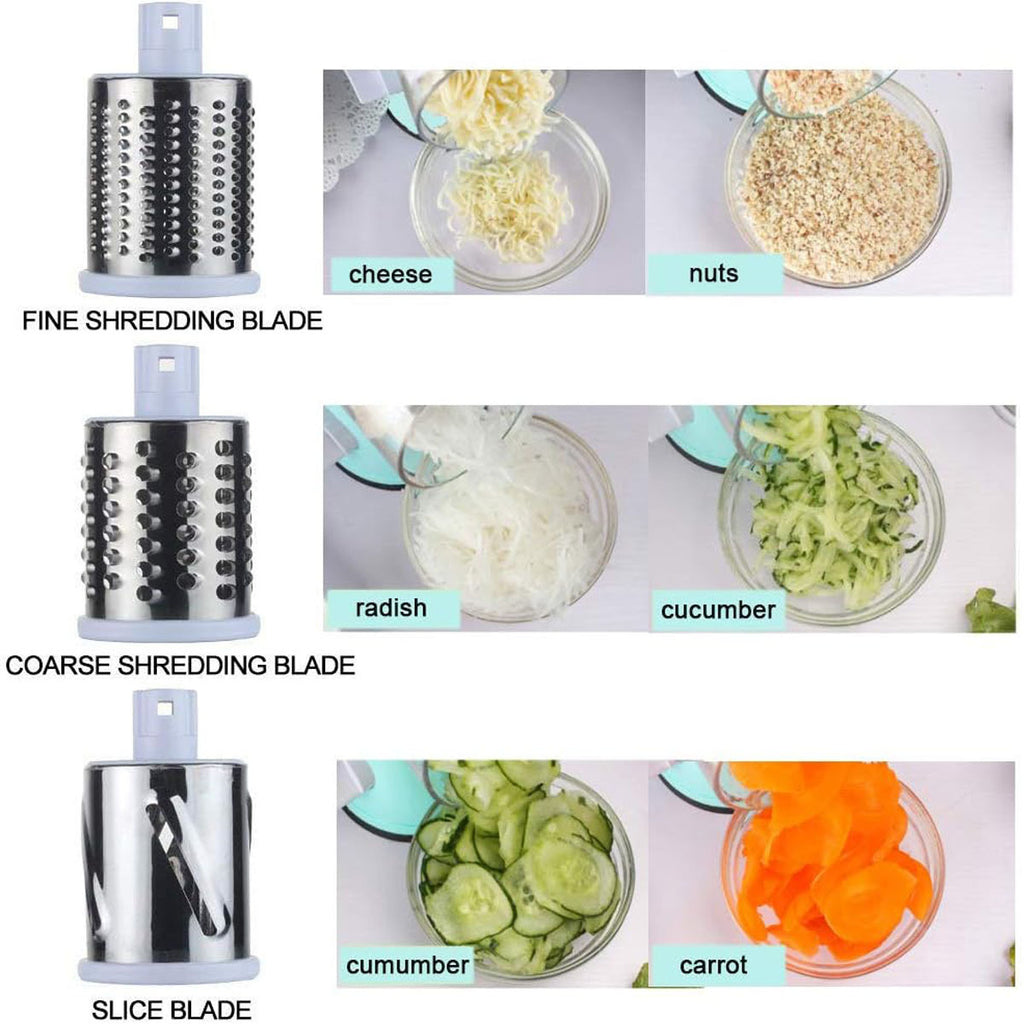 Mandoline ronde multifonctionnelle pour trancher pommes de terre, légumes et fromage, ustensile pratique pour la cuisine